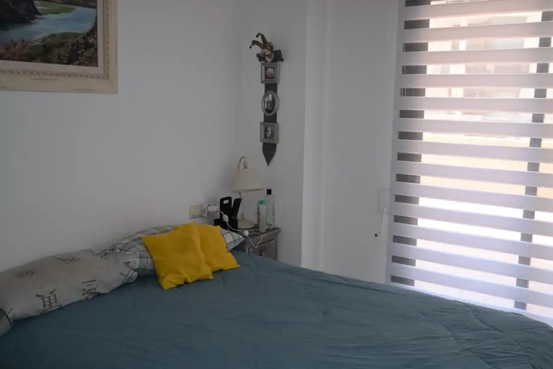 Schlafzimmer von Wohnung zum Verkauf in L'Escala mit Klimaanlage, Heizung und Terrasse