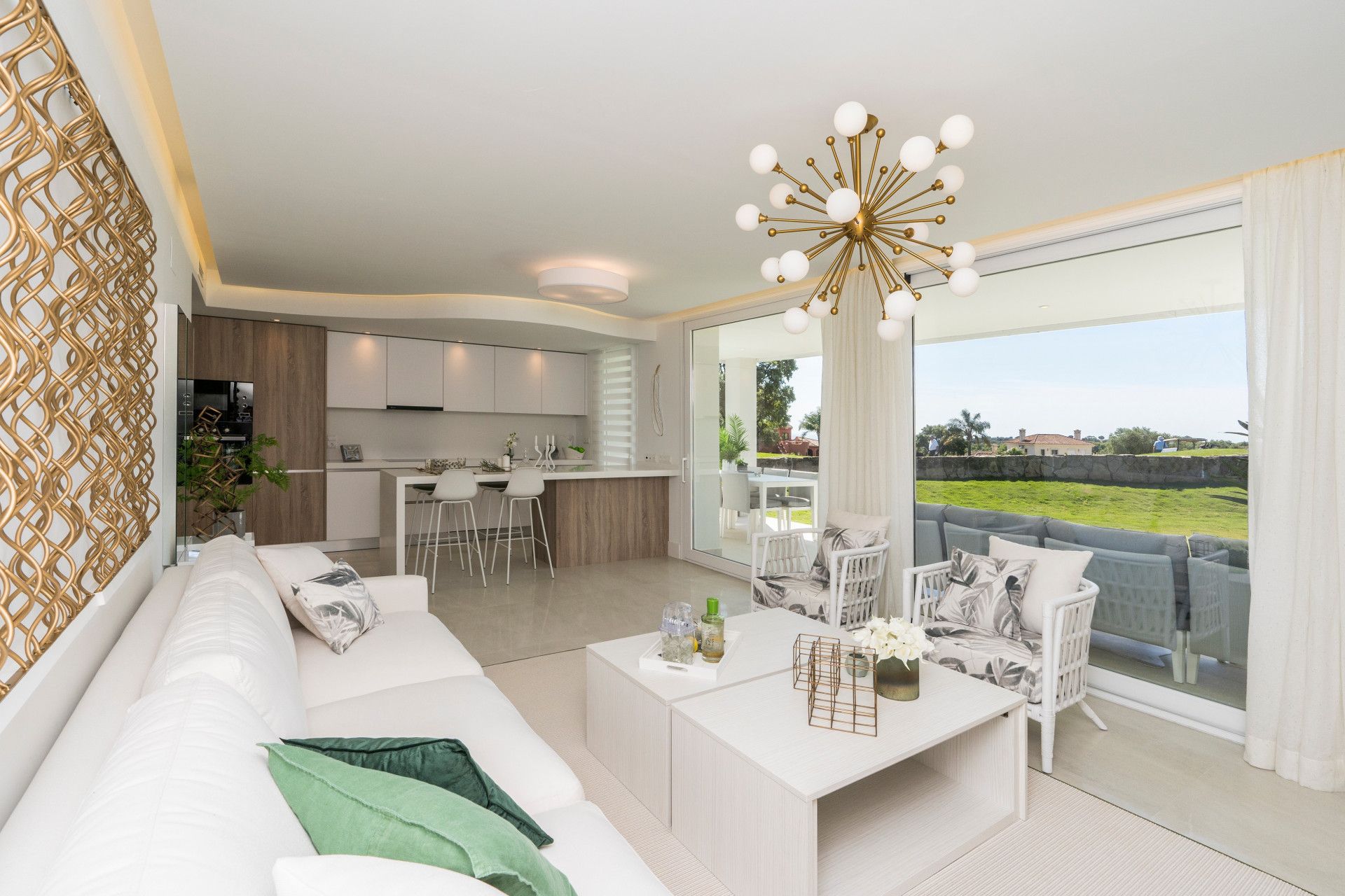 Living room of Apartment for sale in San Roque  with Air Conditioner, Terrace and Swimming Pool