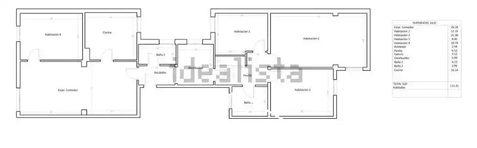 Appartement avec terrasse à vendre à Calle ENRIC GRANADOS, imagen 20