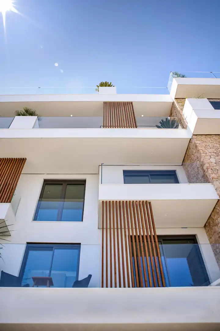 Vista exterior de Apartamento en venta en Eivissa con Aire acondicionado, Calefacción y Terraza