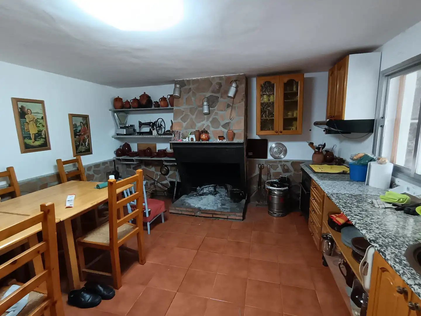 Cocina de Casa o chalet en venta en Brazatortas con Aire acondicionado, Calefacción y Jardín privado