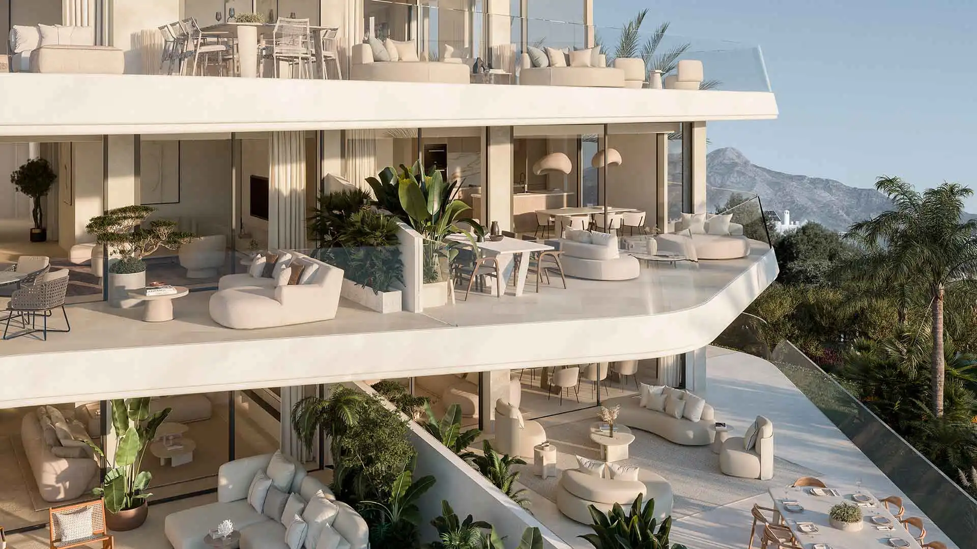 Terrace of Apartments for sale in Benamara - Atalaya