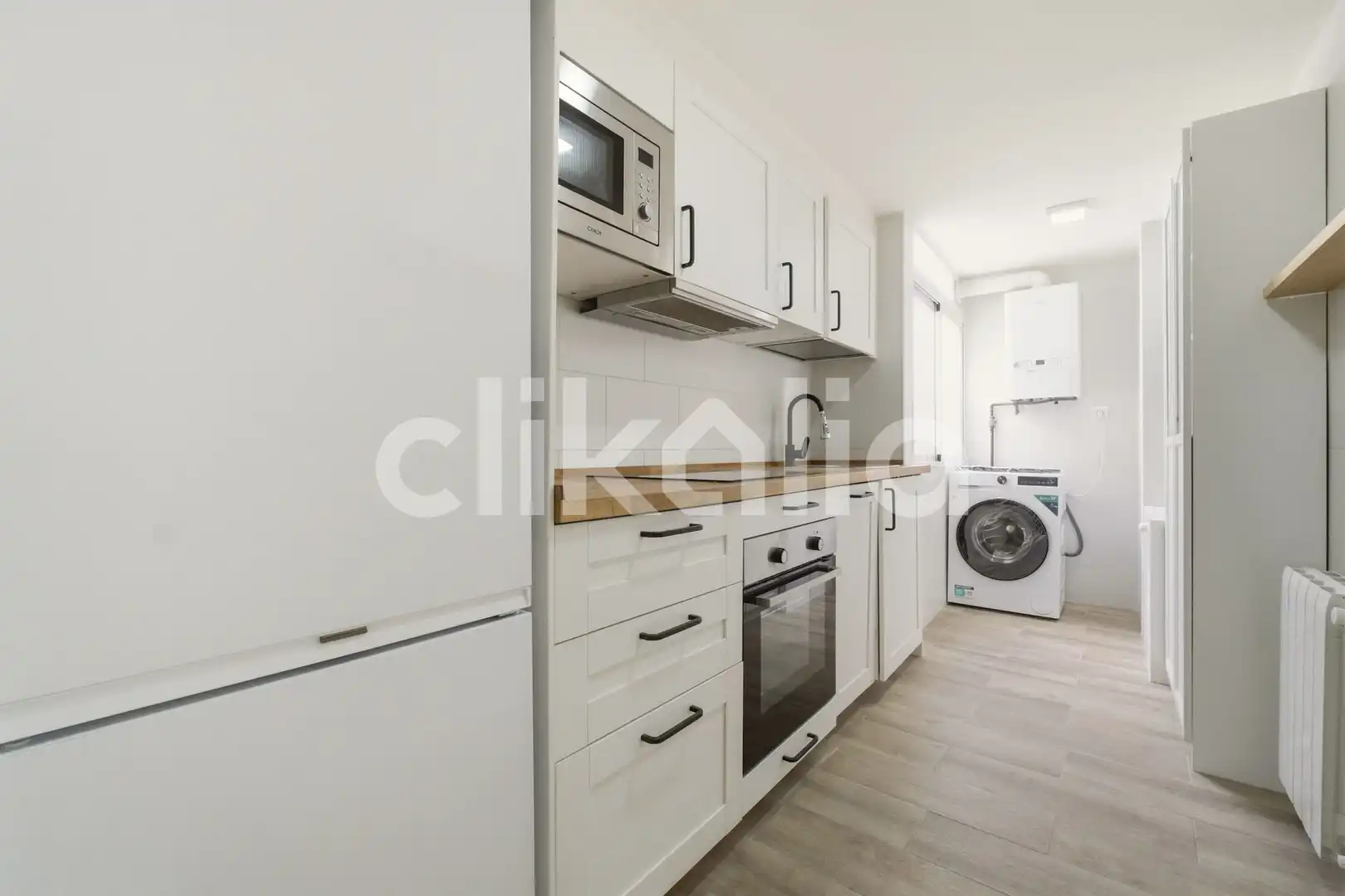 Cocina de Piso de alquiler en Móstoles con Aire acondicionado, Calefacción y Terraza