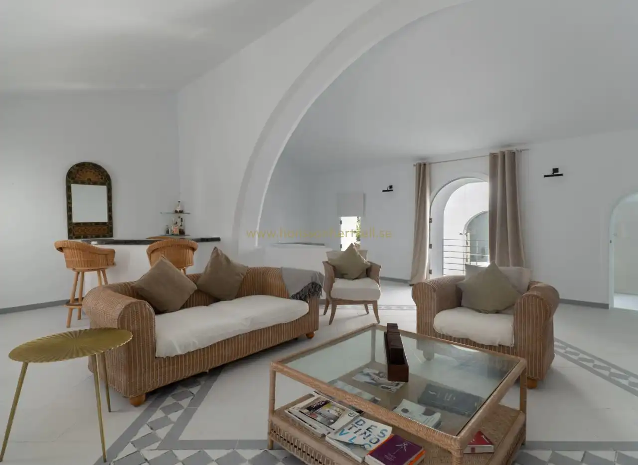 Sala de estar de Casa adosada en venta en Alicante / Alacant con Calefacción