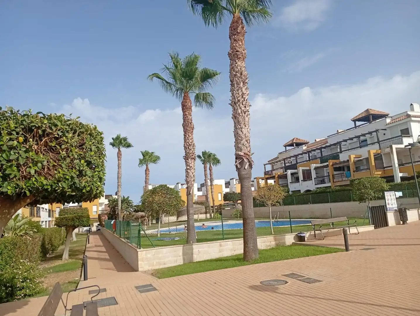 Exterior view of Apartments for sale in Vera  with Air Conditioner, Private garden and Terrace