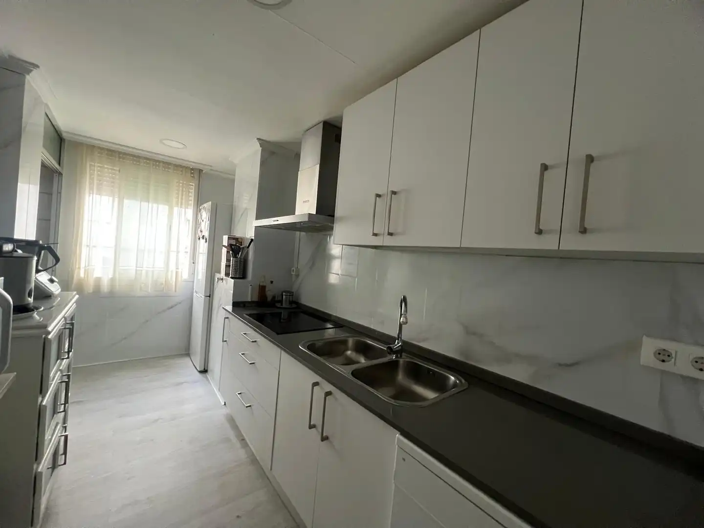 Kitchen of Flat for sale in Jerez de la Frontera  with Air Conditioner, Terrace and Balcony