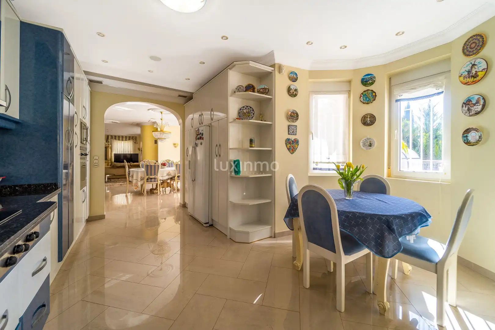 Kitchen of Houses for sale in El Campello  with Air Conditioner, Heating and Terrace