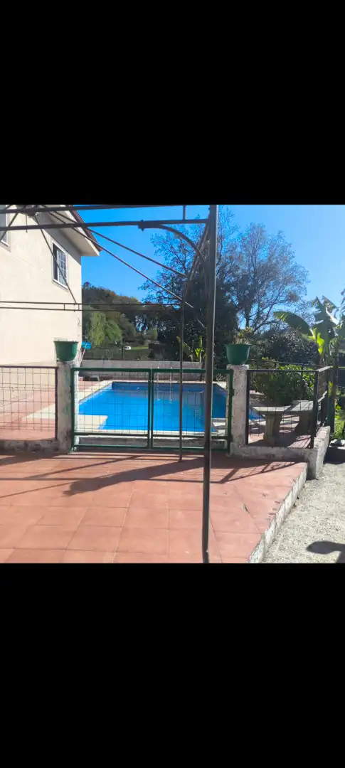 Swimming pool of Houses for sale in Ames  with Heating, Private garden and Furnished