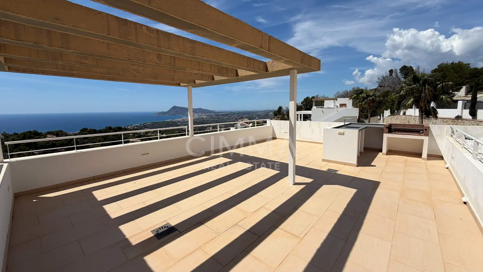 Terraza de Casa o chalet en venta en Altea con Calefacción y Piscina