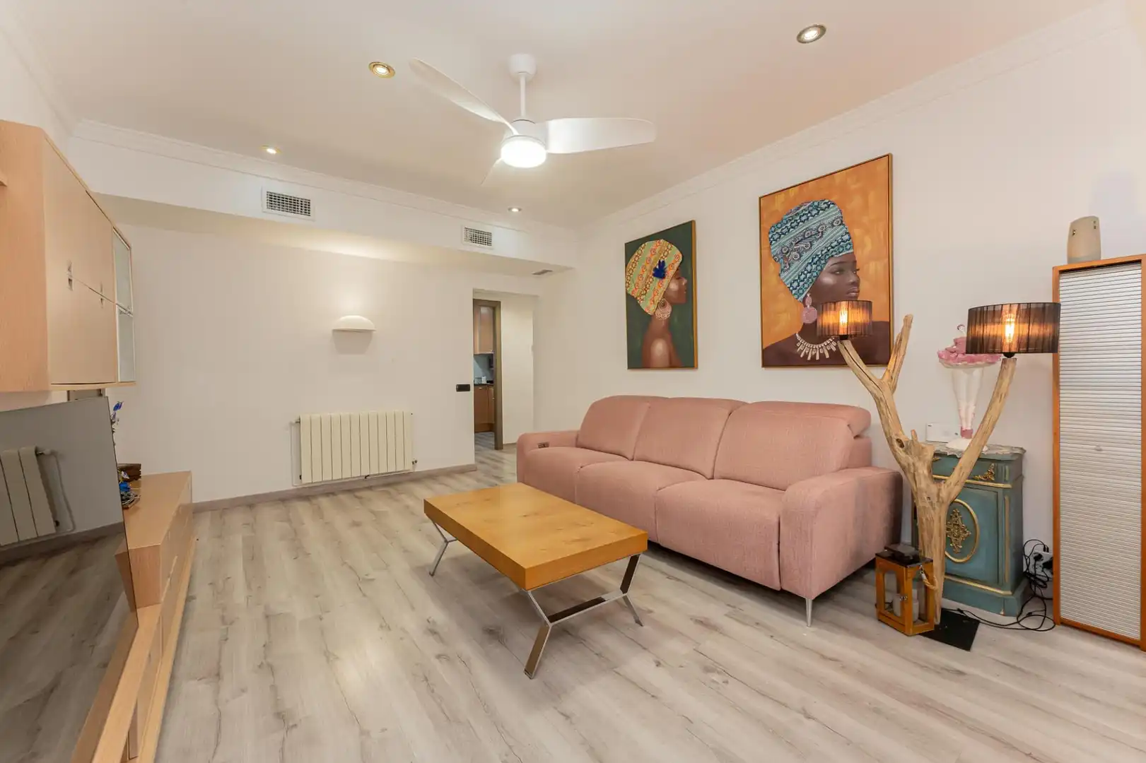 Wohnzimmer von Wohnung zum Verkauf in Viladecans mit Klimaanlage, Heizung und Parkett