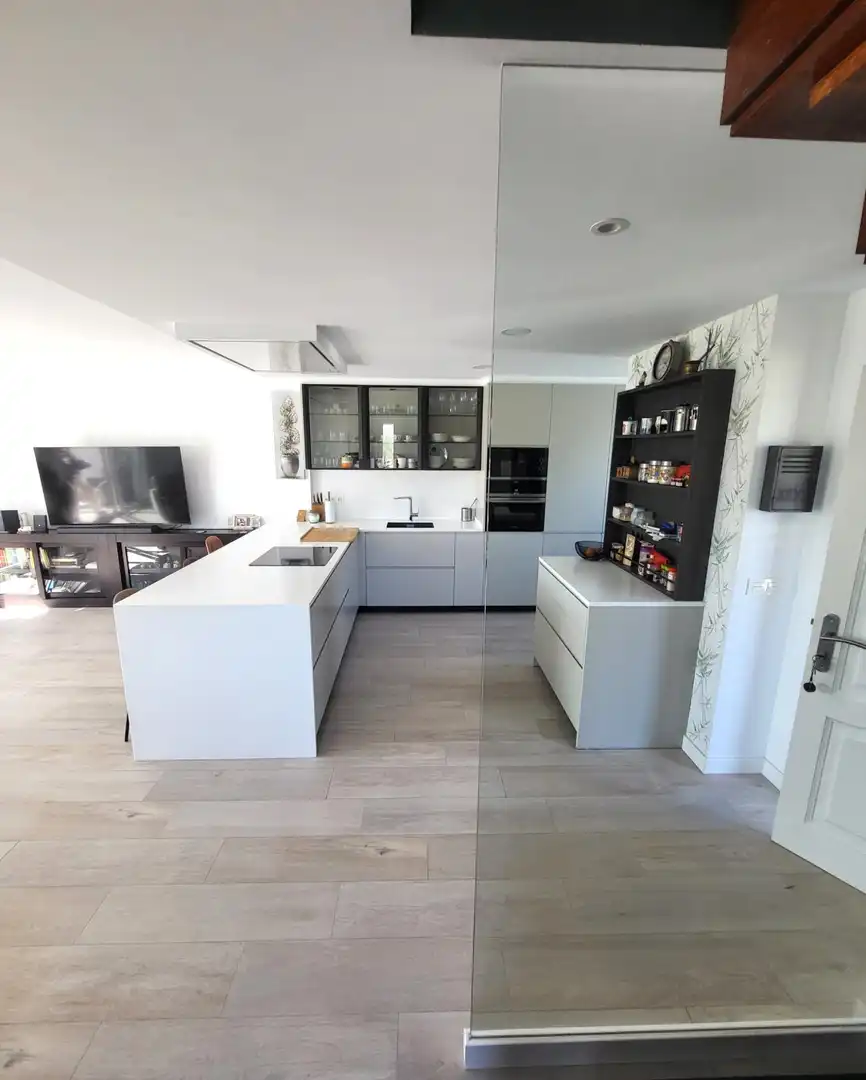 Kitchen of Detached homes for sale in Piélagos  with Heating, Private garden and Parquet flooring