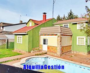 Exterior view of House or chalet for sale in Trijueque  with Terrace and Swimming Pool