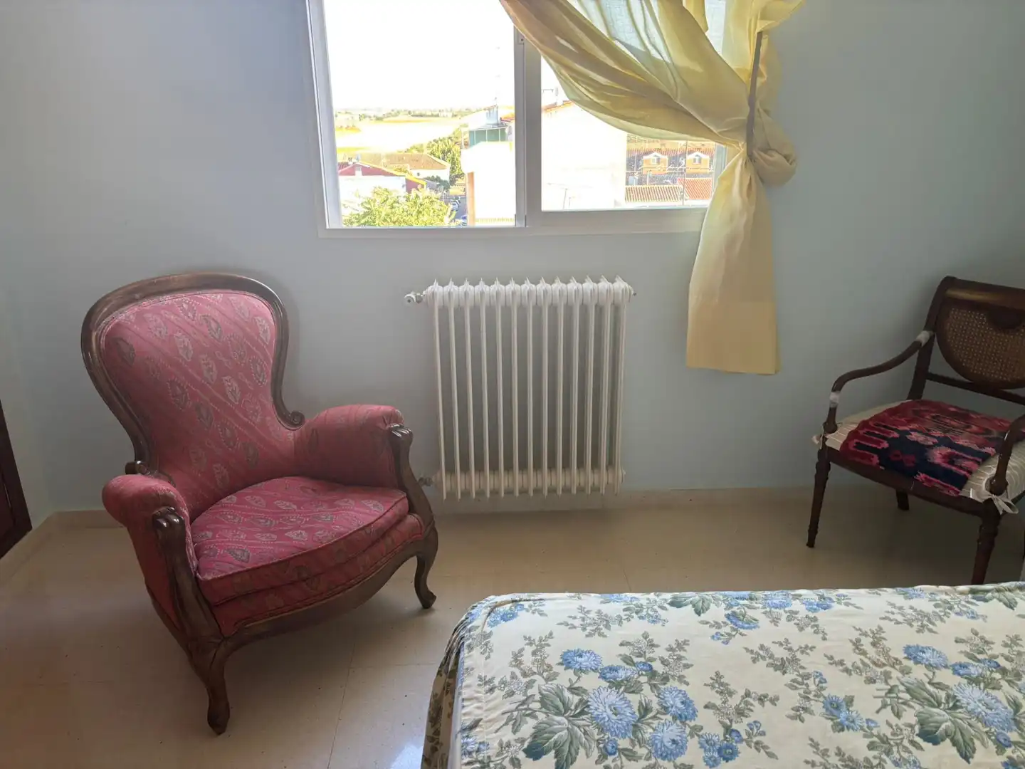 Schlafzimmer von Wohnung zum Verkauf in Villarrobledo mit Heizung, Terrasse und Möbliert