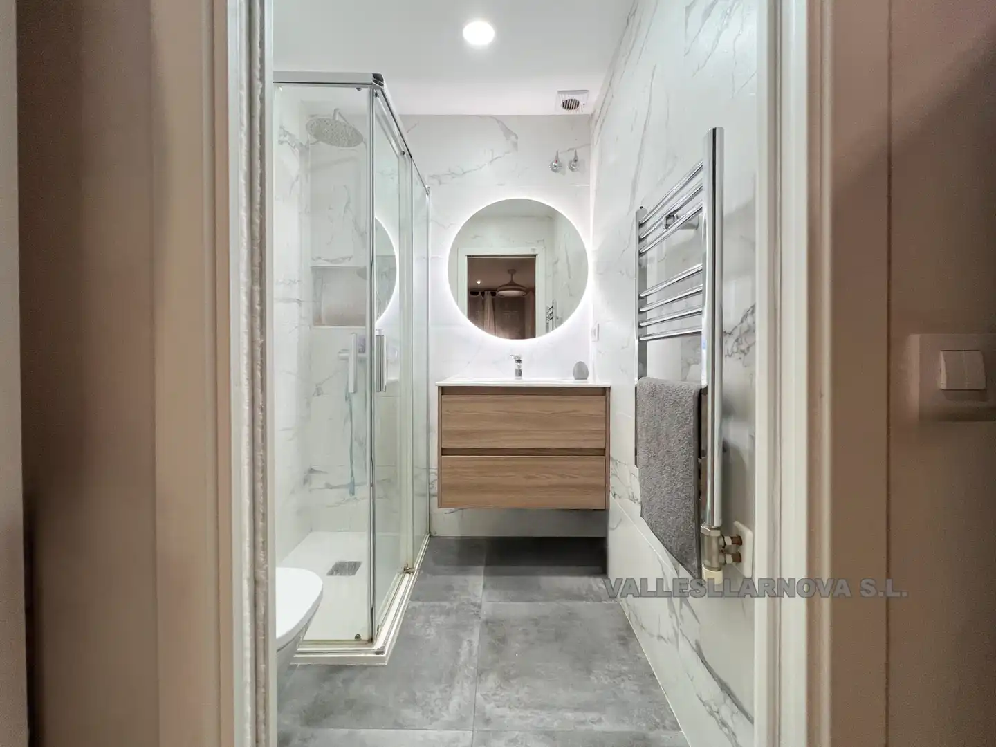 Baño de Dúplex en venta en Parets del Vallès con Aire acondicionado, Calefacción y Balcón