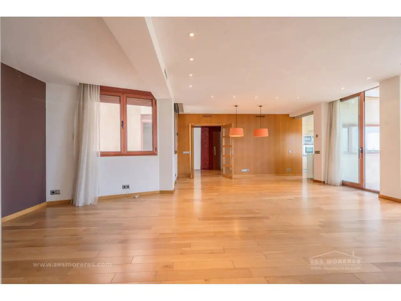 Living room of Apartments for sale in Maó - Mahón  with Air Conditioner, Parquet flooring and Terrace