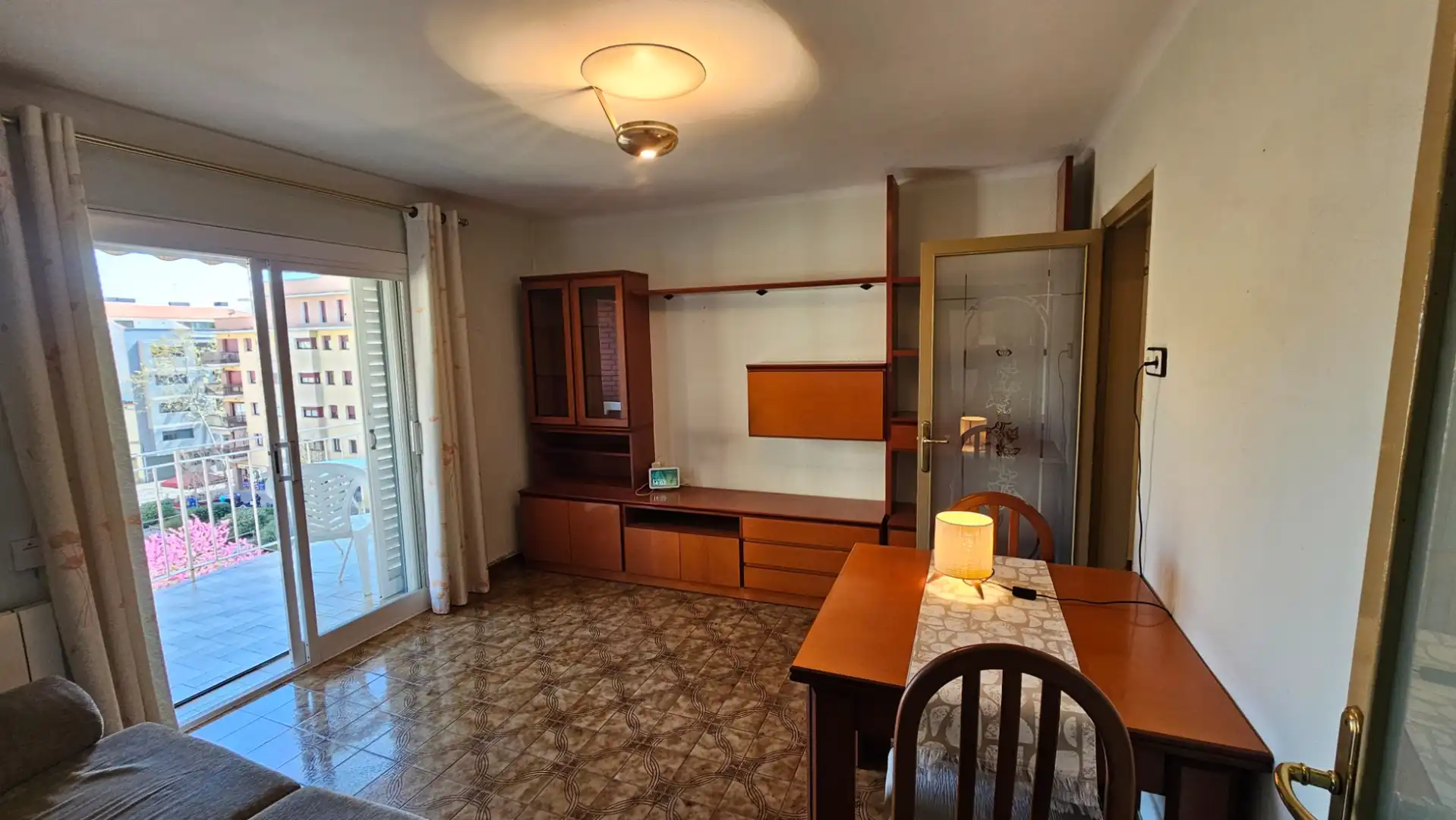 Wohnzimmer von Wohnung zum Verkauf in Sabadell mit Klimaanlage, Heizung und Balkon