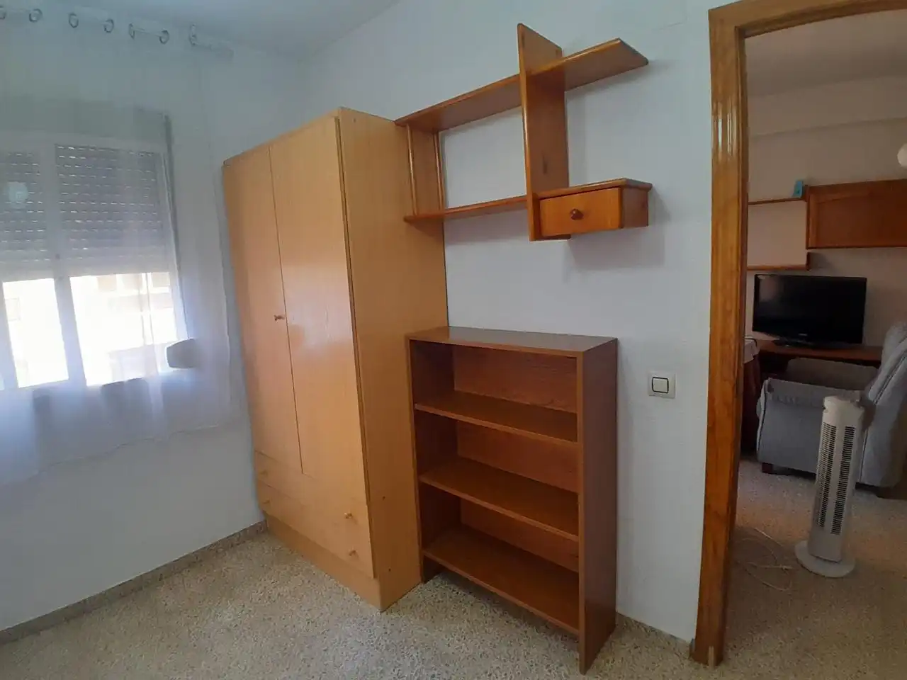 Bedroom of Flat for rent in Granada  with Terrace and Furnished