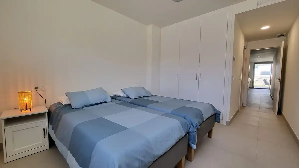 Schlafzimmer von Wohnungen zur Miete in Mijas mit Klimaanlage, Terrasse und Abstellraum
