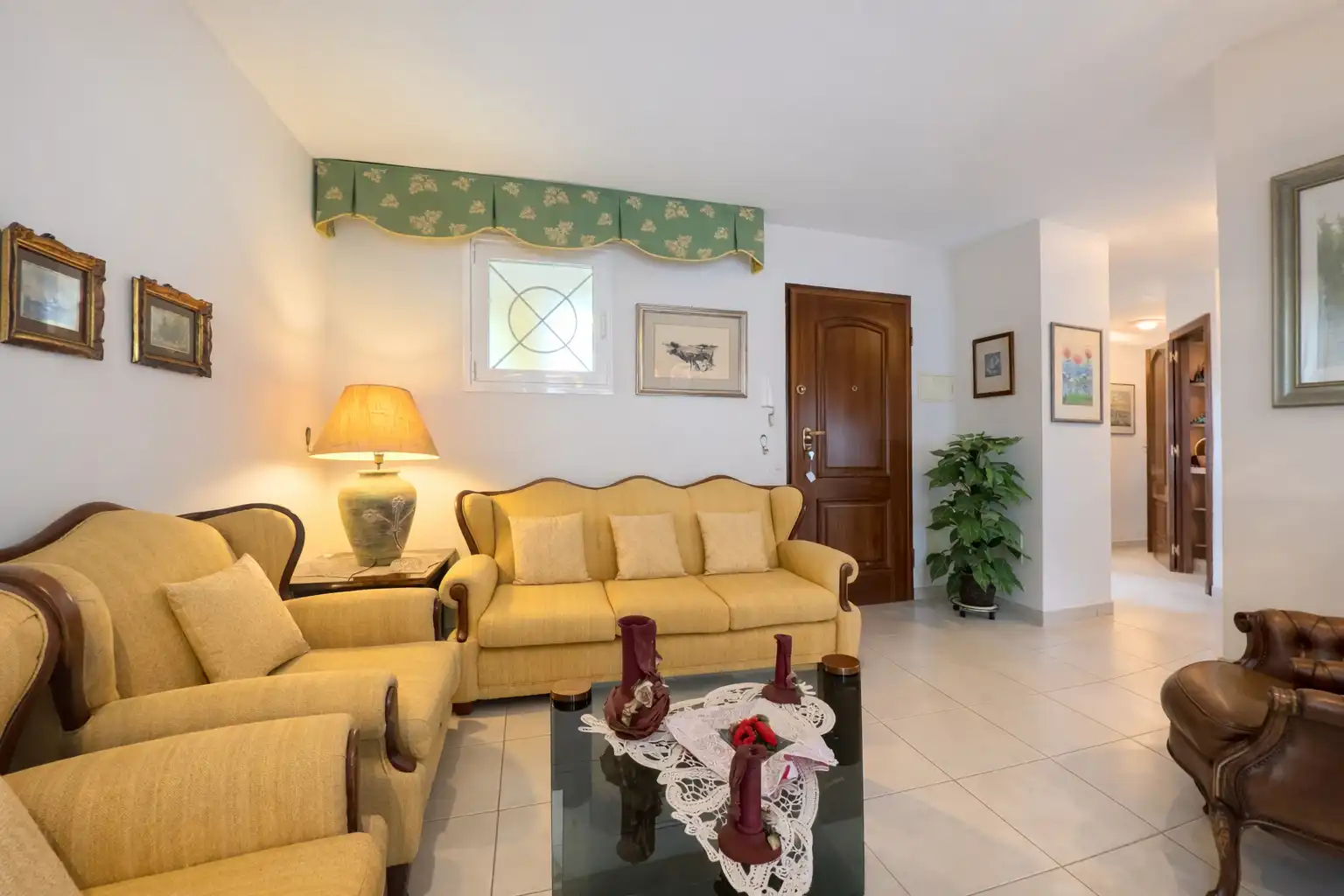 Sala de estar de Apartamento en venta en Arona con Terraza, Amueblado y Horno