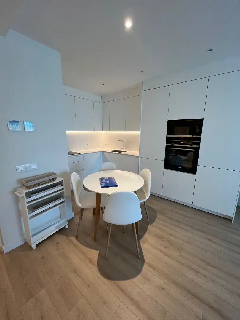 Kitchen of Flat for rent in Lleida  with Air Conditioner, Heating and Parquet flooring