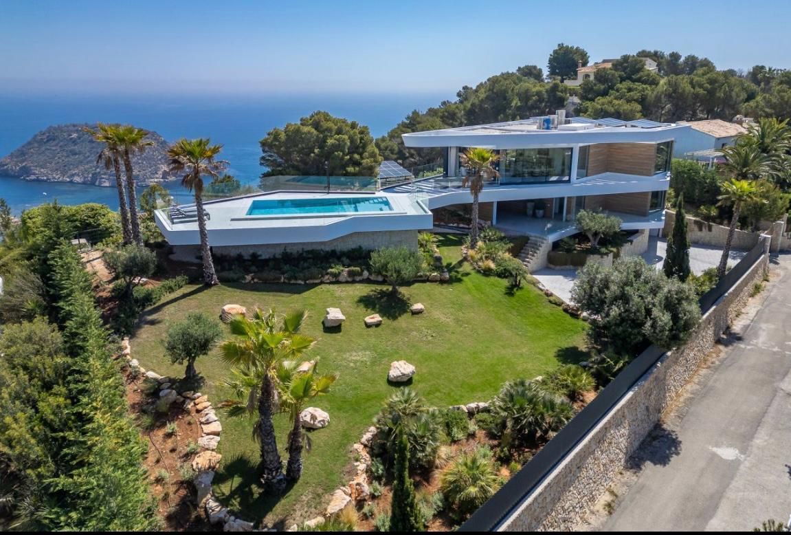 Vista exterior de Casa o chalet en venta en Jávea / Xàbia con Aire acondicionado, Calefacción y Jardín privado