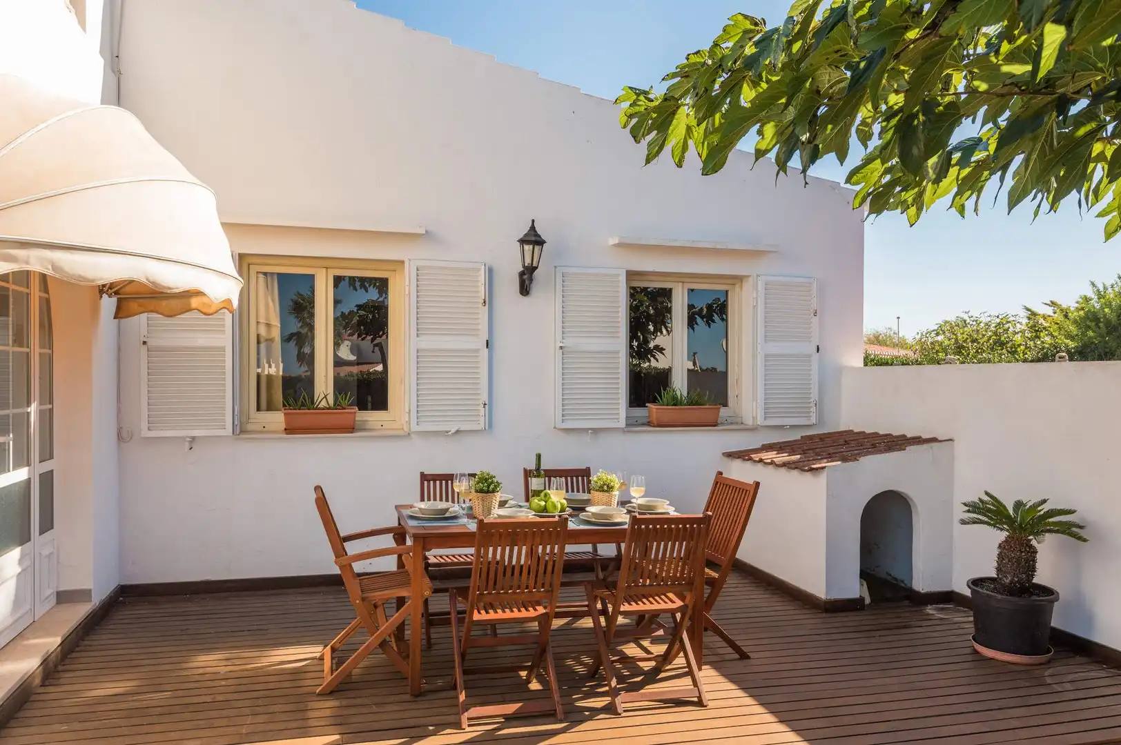 Terrassa de Casa o xalet en venda en Ciutadella de Menorca amb Aire condicionat, Jardí privat i Terrassa
