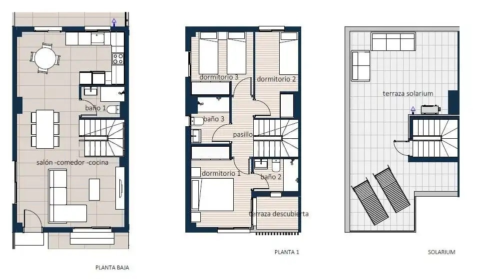 Casa adosada en venta en Vinaròs con Aire acondicionado, Calefacción y Jardín privado