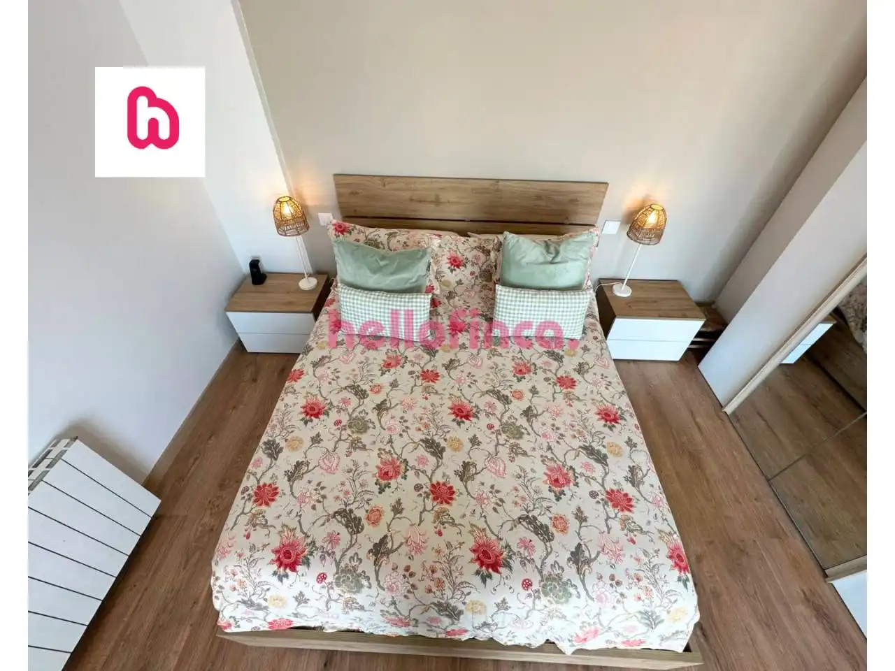 Bedroom of Flat for sale in Sant Celoni  with Air Conditioner, Heating and Parquet flooring