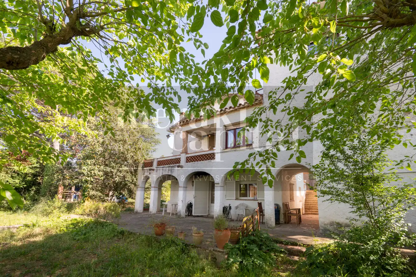 Jardín de Casa o chalet en venta en Sant Cugat del Vallès con Calefacción, Jardín privado y Terraza