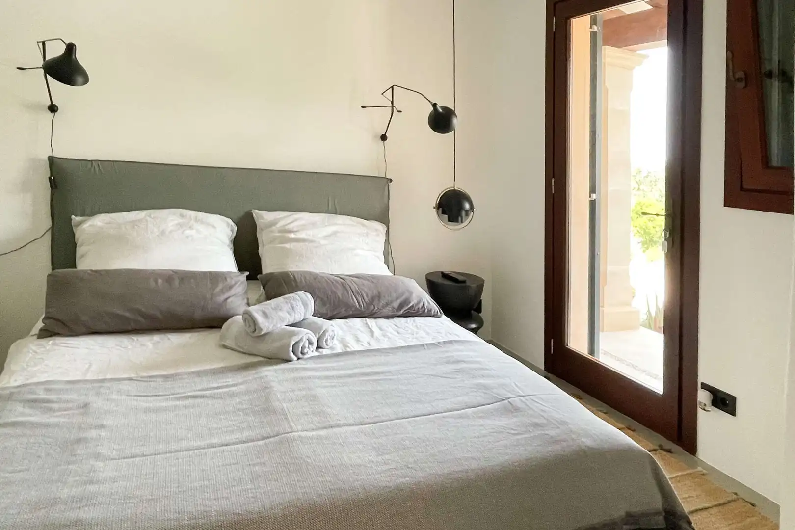 Bedroom of Country homes for rent in Artà  with Air Conditioner, Heating and Terrace