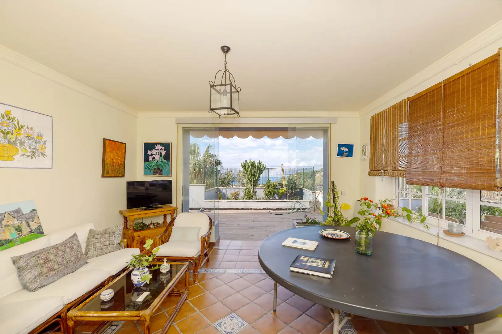 Sala de estar de Casa o chalet en venta en Málaga con Jardín privado, Terraza y Piscina