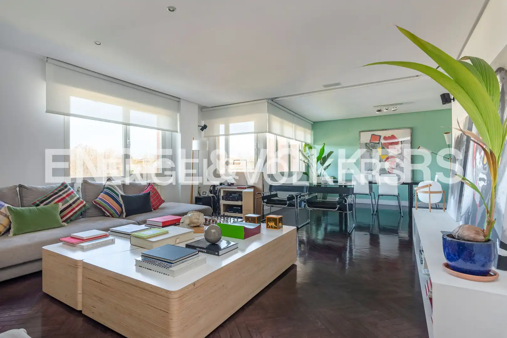 Sala d'estar de Dúplex en venda en Madrid amb Aire condicionat, Calefacció i Terrassa
