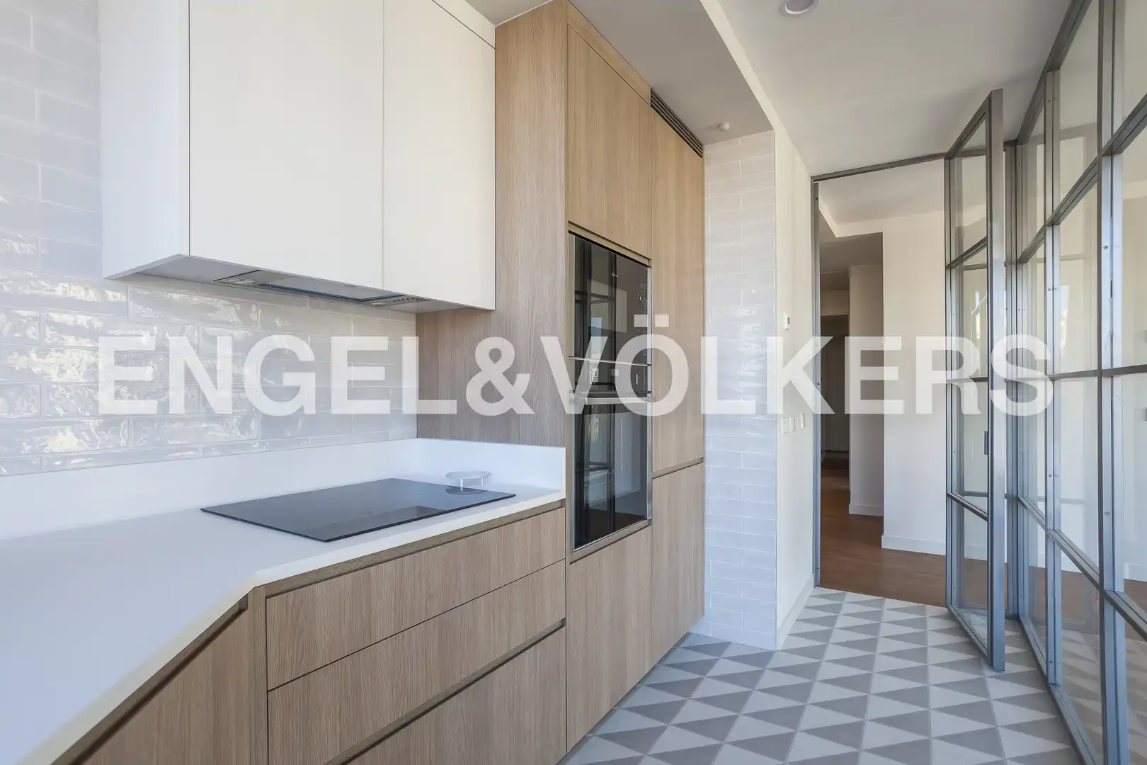 Kitchen of Attic for rent in Madrid  with Heating and Swimming Pool