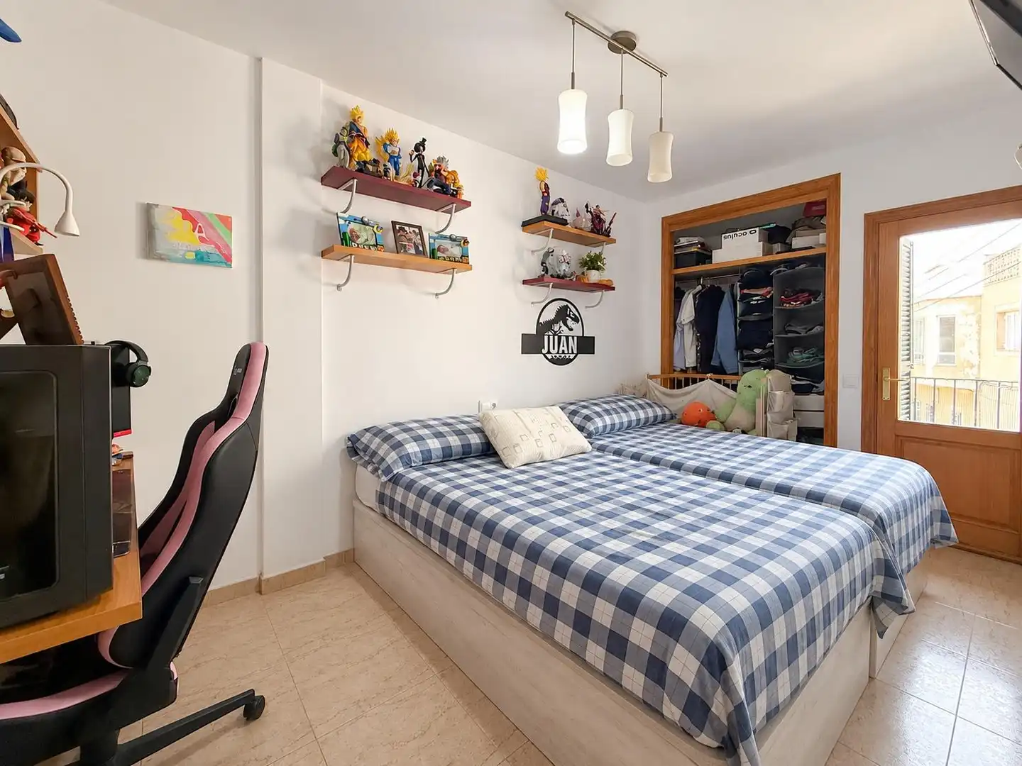 Dormitori de Casa adosada en venda en  Palma de Mallorca amb Moblat