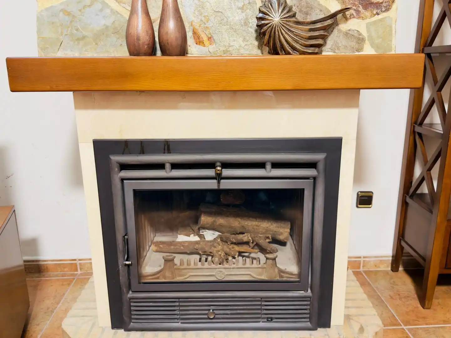 Living room of Houses for sale in La Granja de la Costera  with Air Conditioner