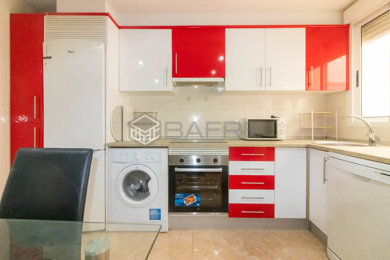 Kitchen of Flat for sale in Madrid  with Air Conditioner, Heating and Terrace