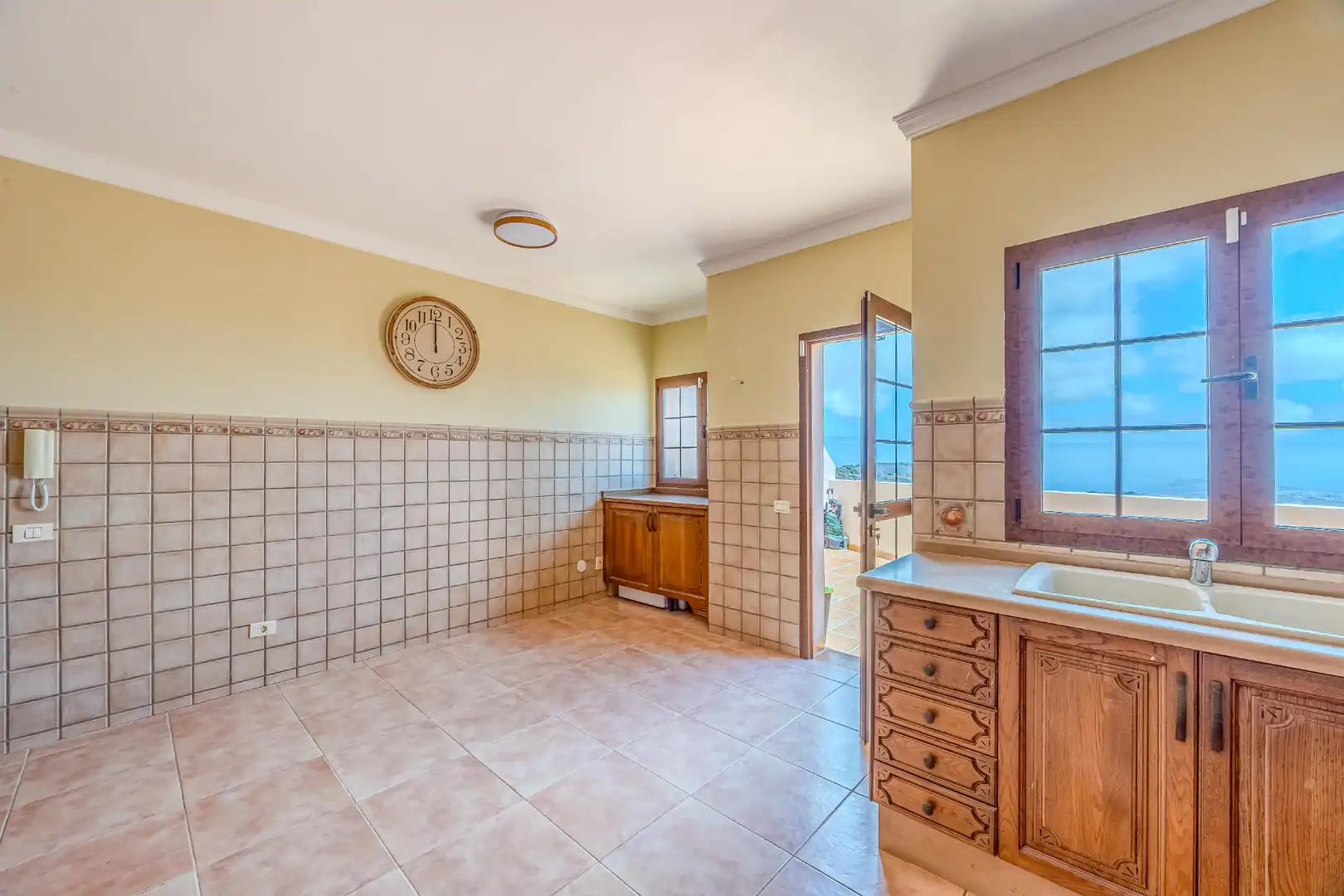 Cocina de Casa adosada en venta en Teror con Terraza, Amueblado y Horno
