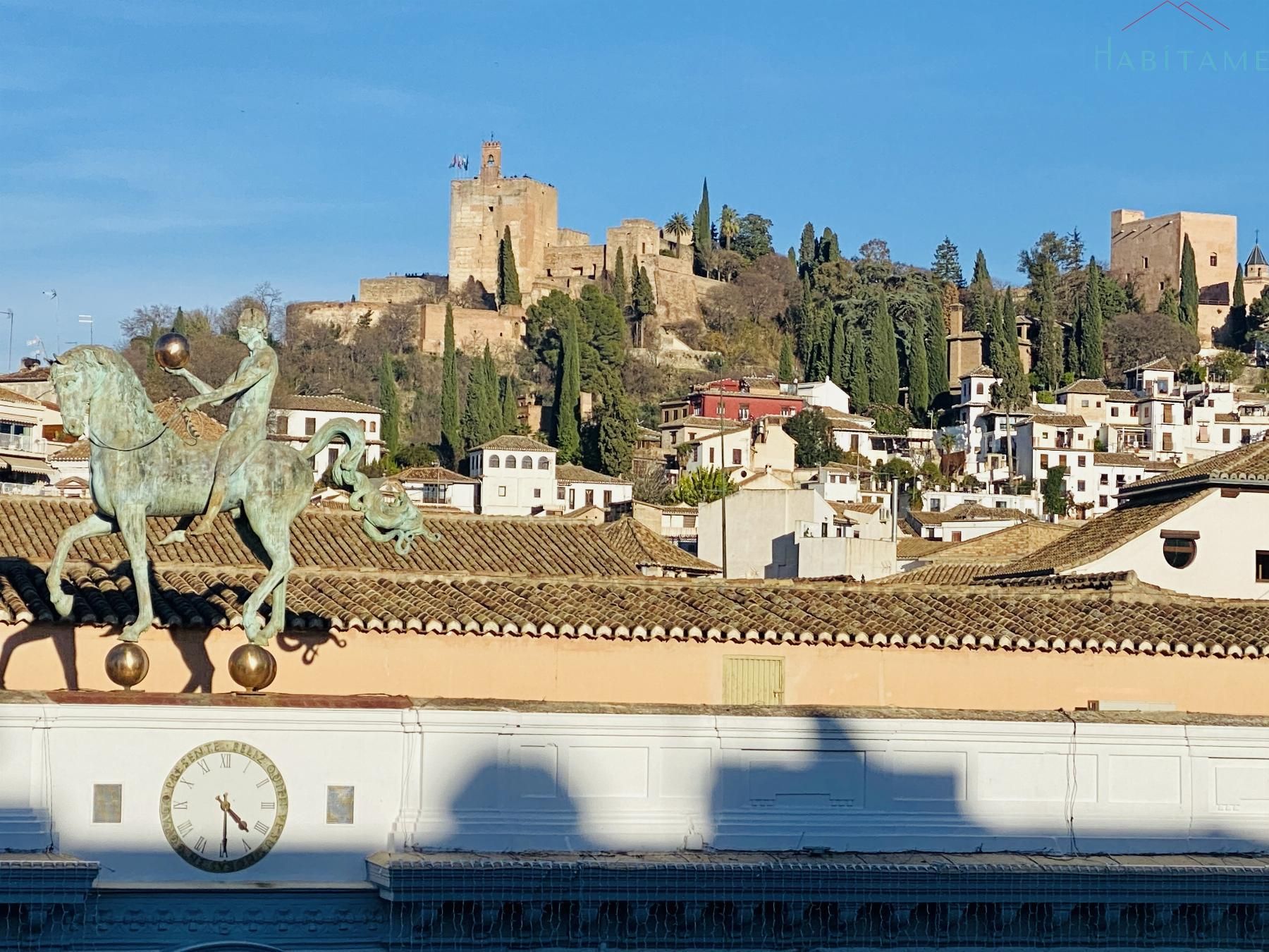 Vista exterior de Apartament de lloguer en  Granada Capital amb Aire condicionat, Moblat i Balcó