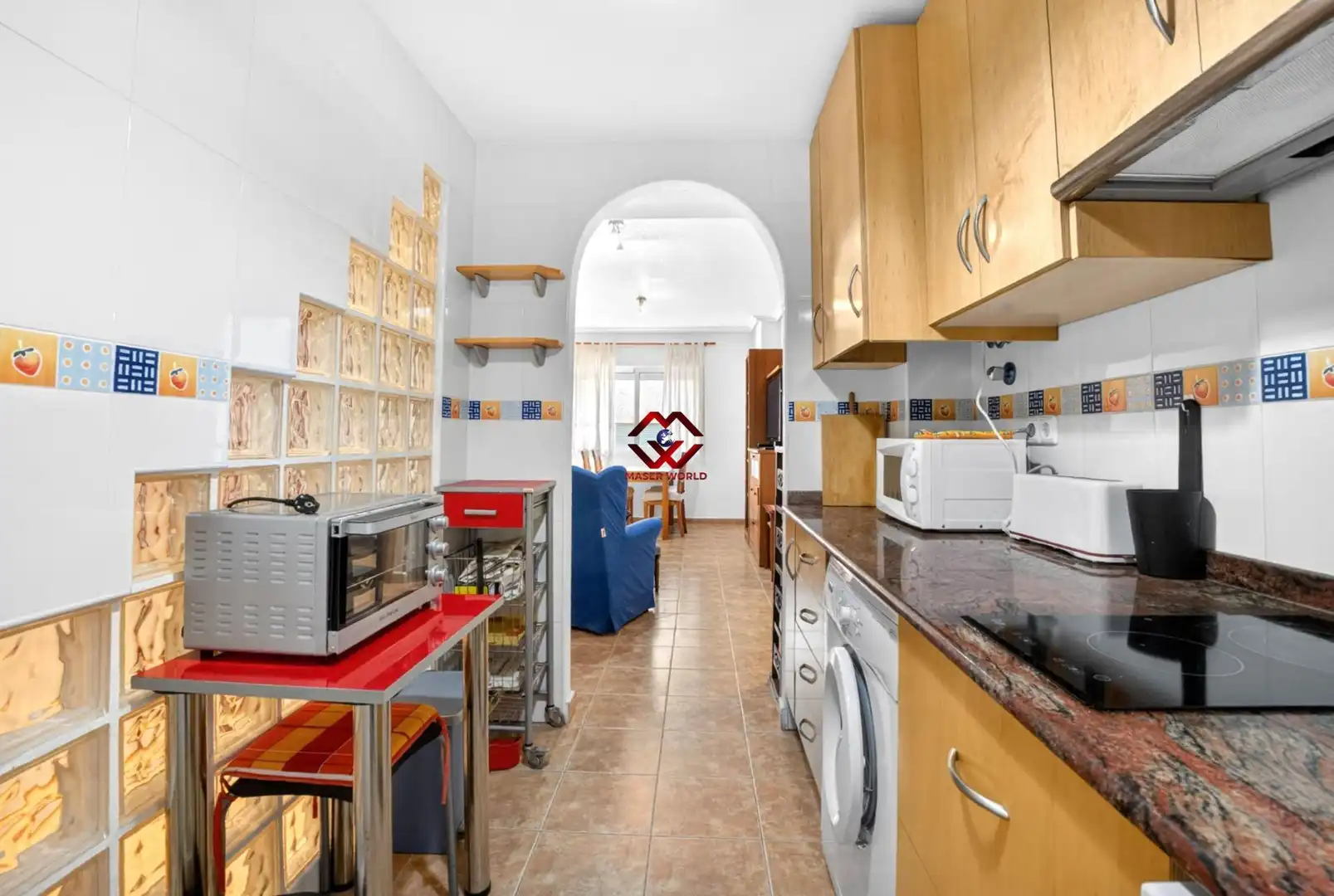 Mini appartamento con terrazza in vendita a Santiago de la Ribera, imagen 7