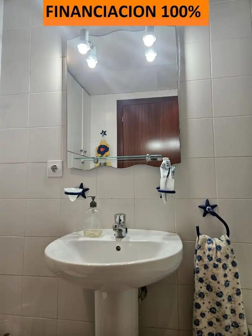 Bathroom of Flat for sale in Mont-roig del Camp  with Air Conditioner, Terrace and Furnished