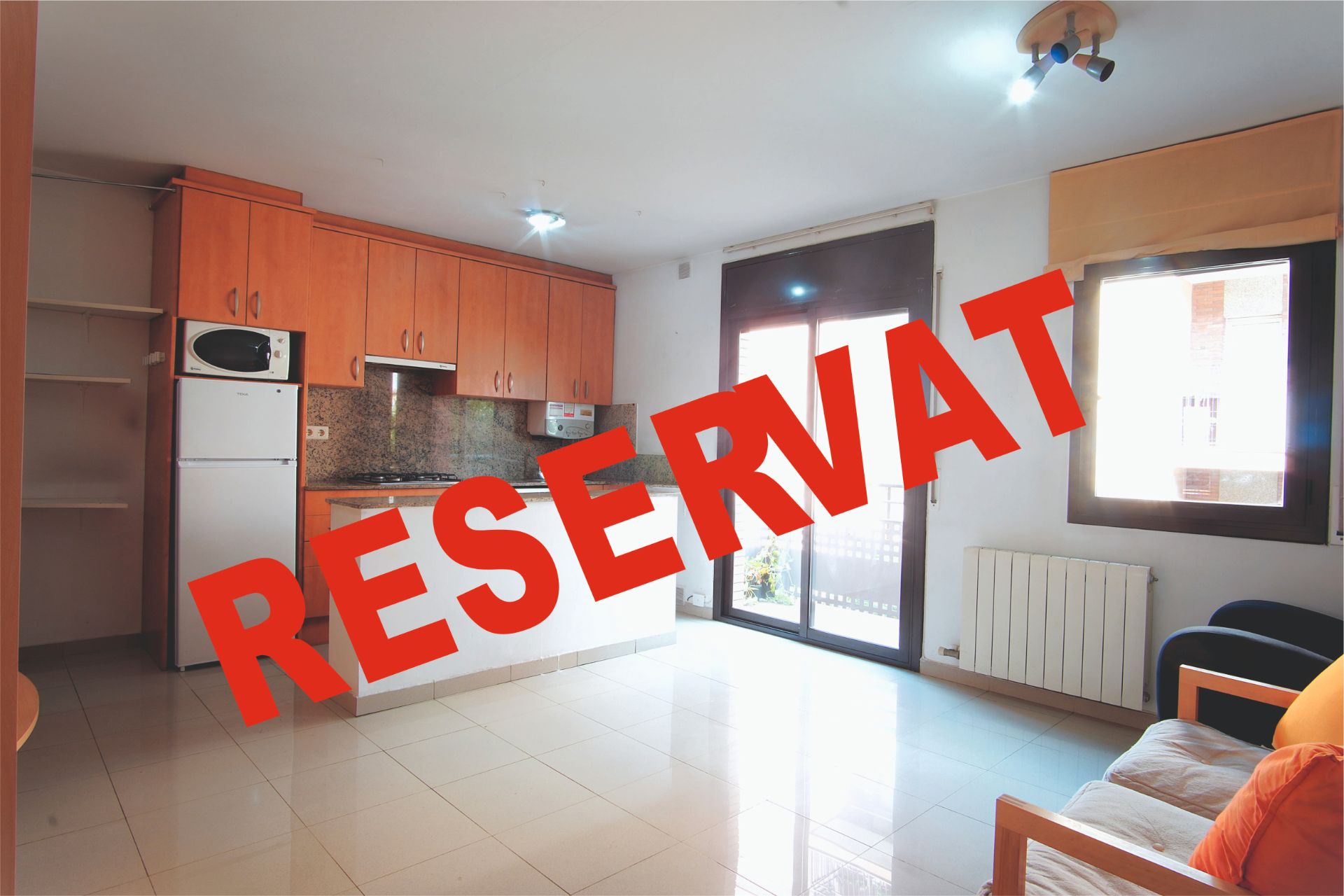 Kitchen of Flat for sale in  Barcelona Capital  with Air Conditioner, Heating and Furnished