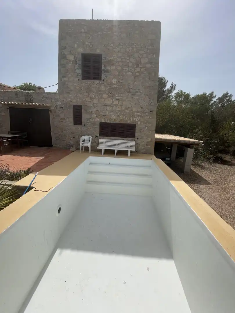 Piscina de Casa o xalet en venda en Formentera amb Jardí privat, Terrassa i Piscina
