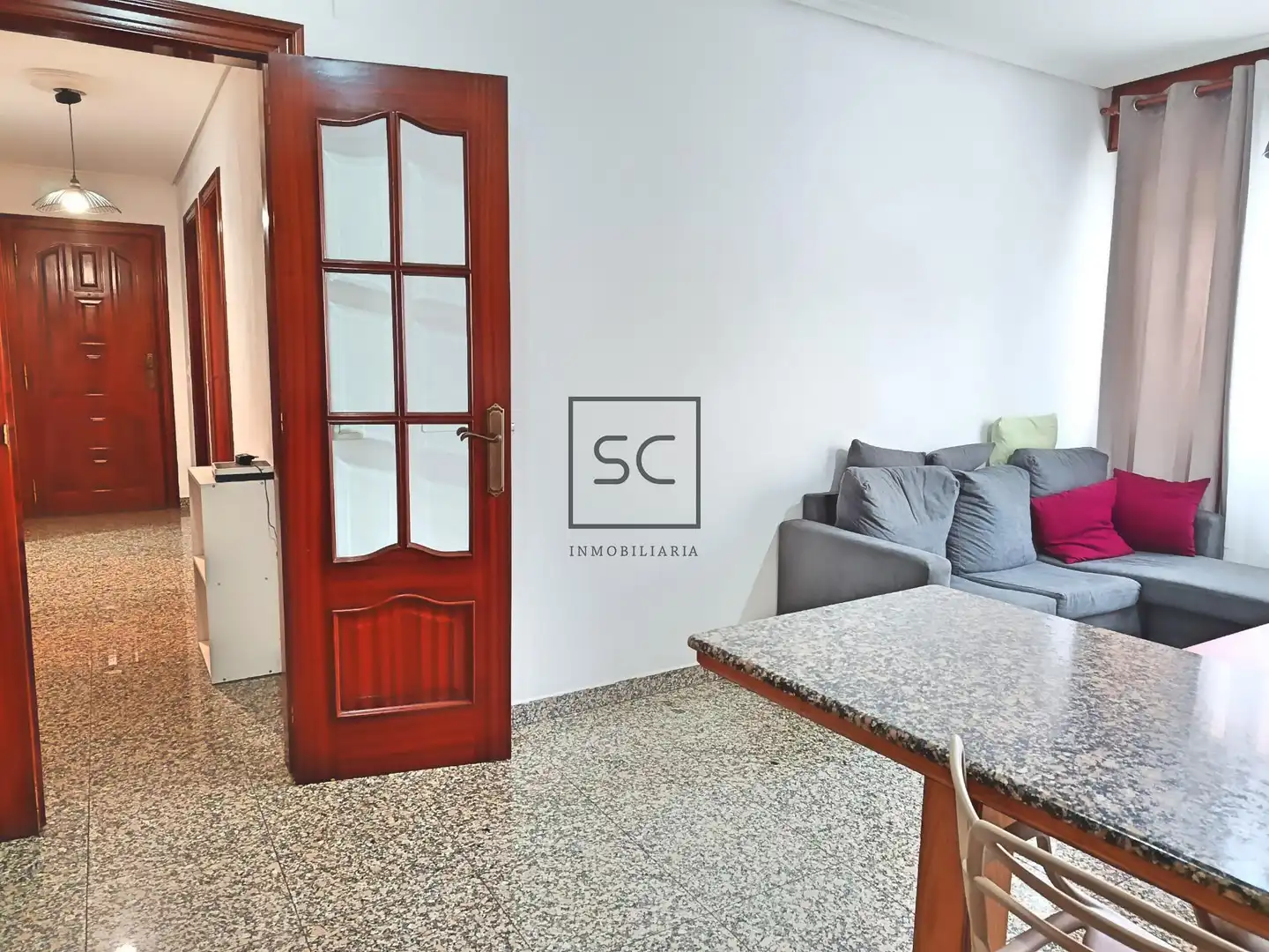 Sala de estar de Apartamento en venta en Ferrol con Trastero y Amueblado