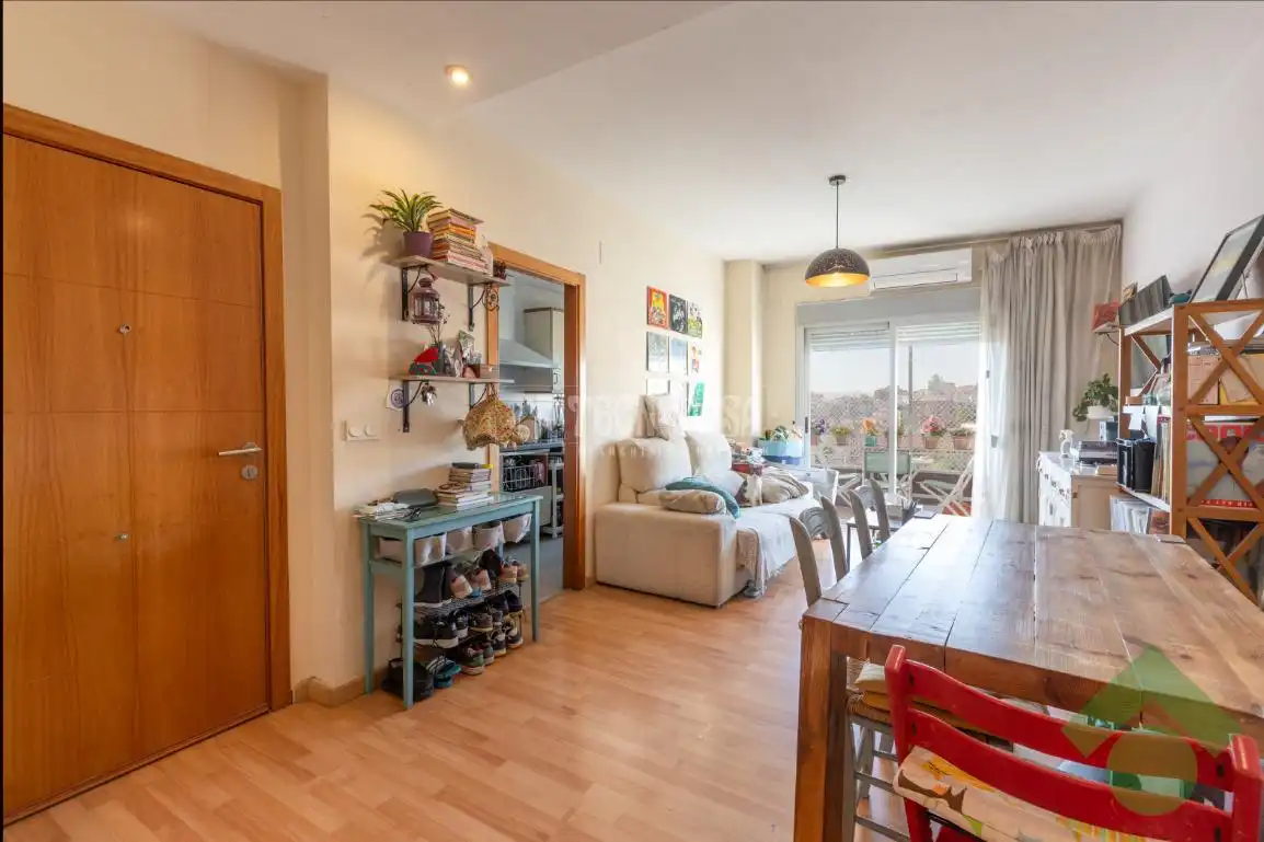 Sala de estar de Piso en venta en Granada con Aire acondicionado, Parquet y Terraza