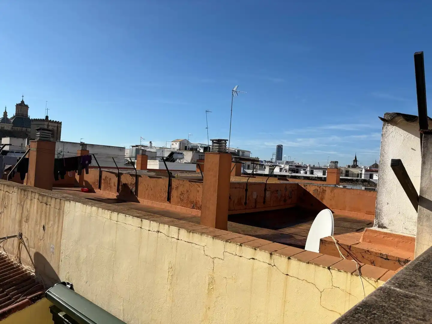 Terrace of Flat for sale in Sevilla  with Air Conditioner, Terrace and Storage room