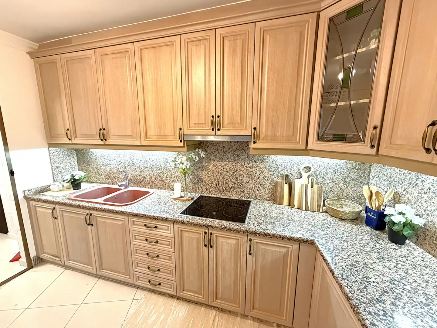 Cocina de Piso de alquiler en Alicante / Alacant con Aire acondicionado, Terraza y Amueblado