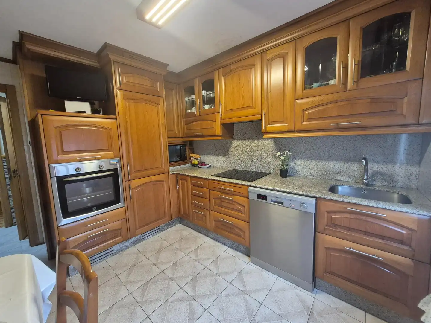 Kitchen of Houses for sale in Narón  with Heating and Terrace