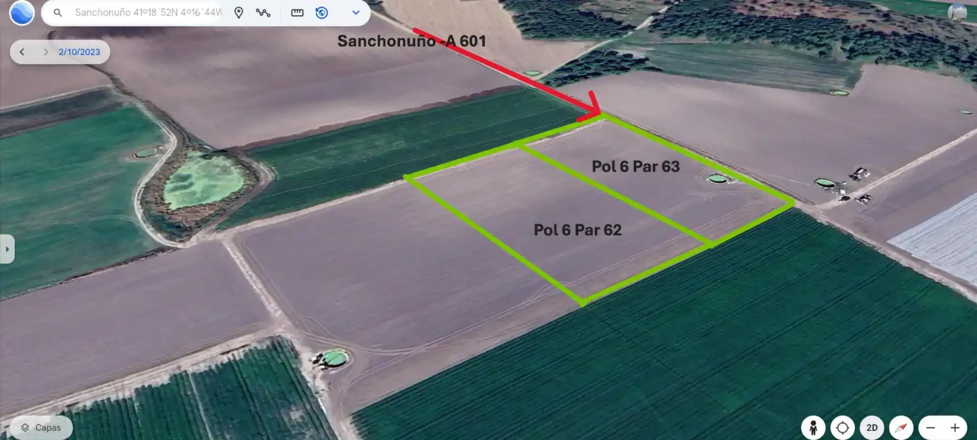 Land for sale in Sanchonuño