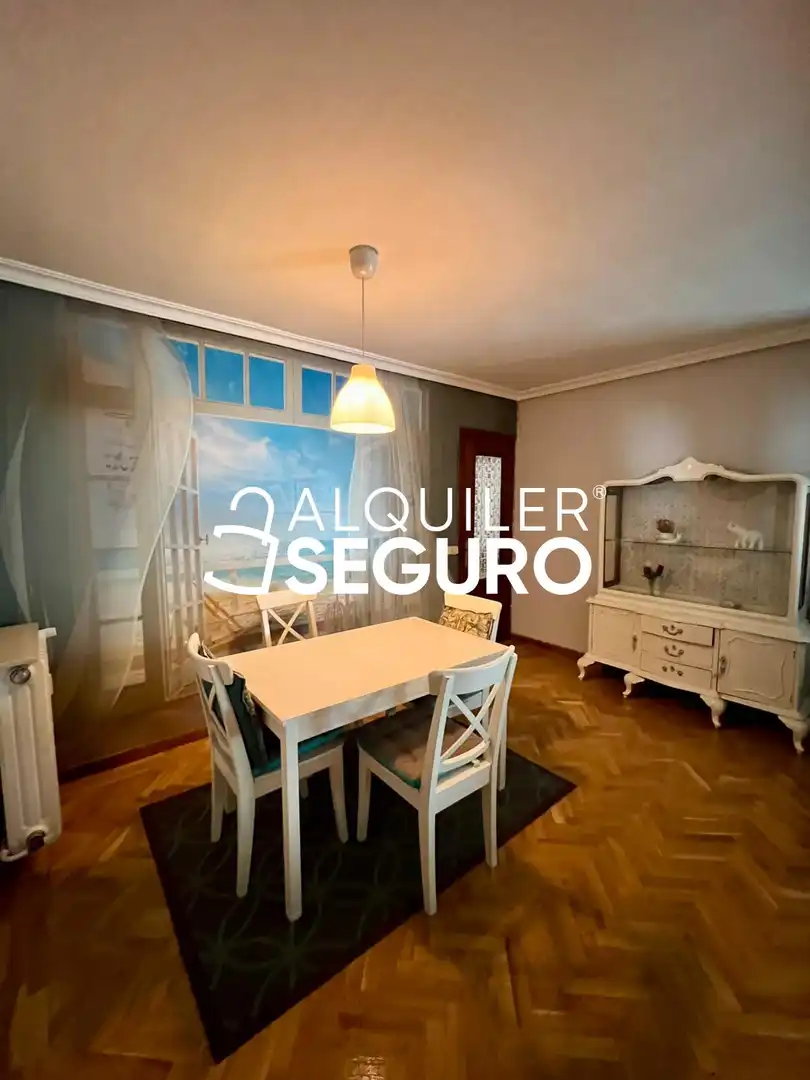 Esszimmer von Wohnung zur Miete in Madrid mit Heizung und Möbliert