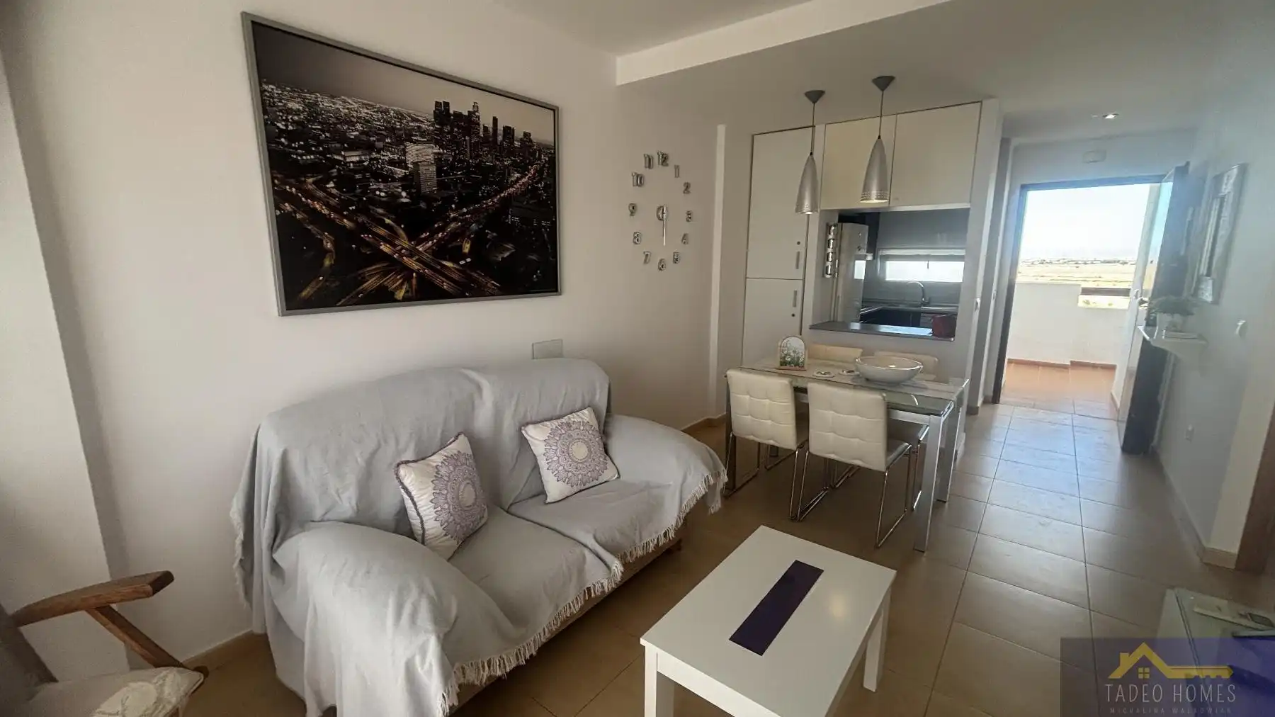 Sala de estar de Apartamento en venta en Torre-Pacheco con Aire acondicionado, Calefacción y Terraza